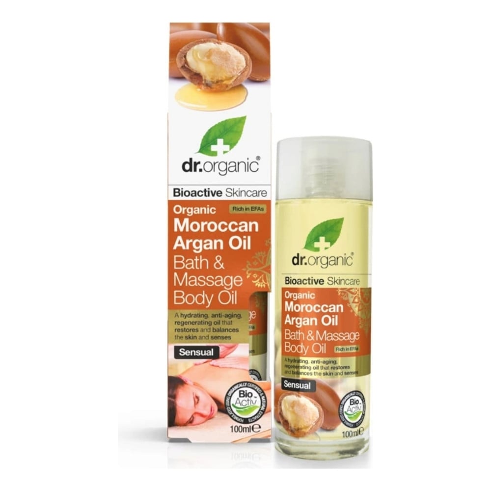 Dr Organic Moroccan Argan Oil - Bath & Massage Oil 